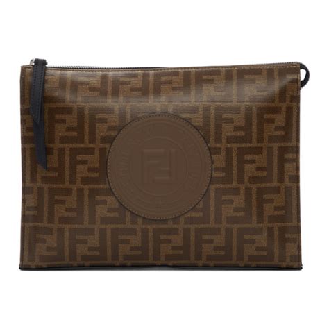 brown forever fendi pouch|Bags .